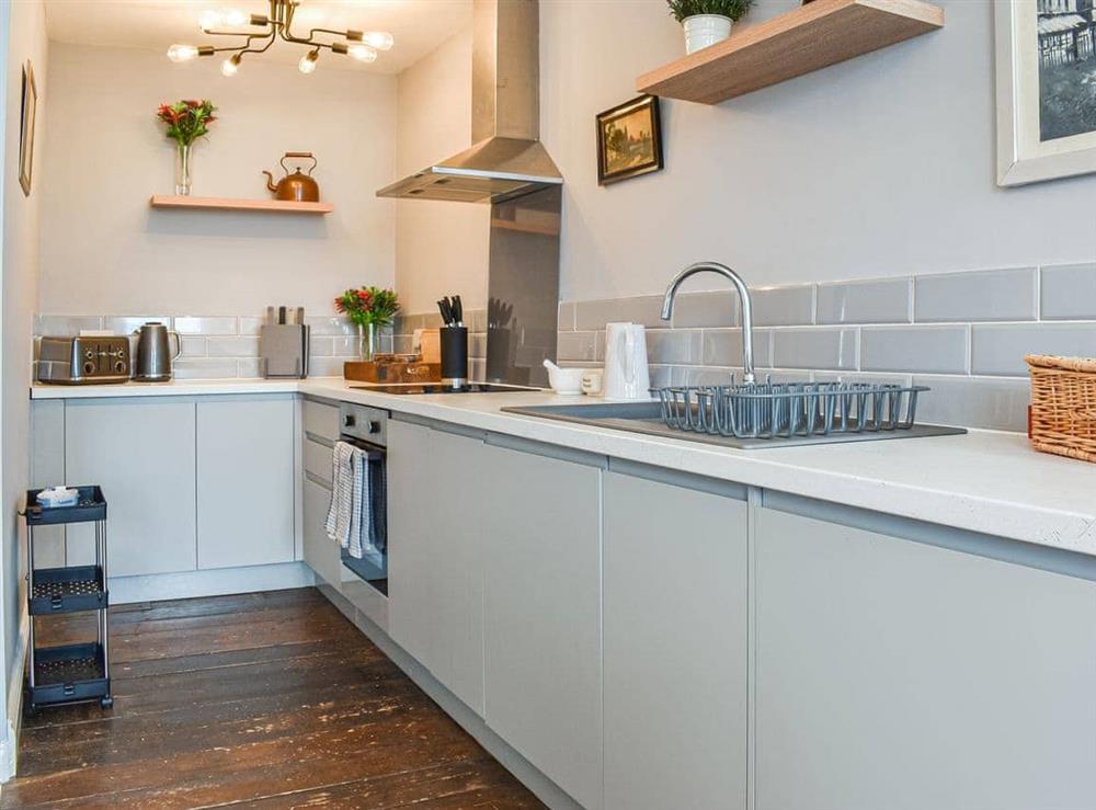 Kitchen at Wellesley Retreat in Hastings, East Sussex