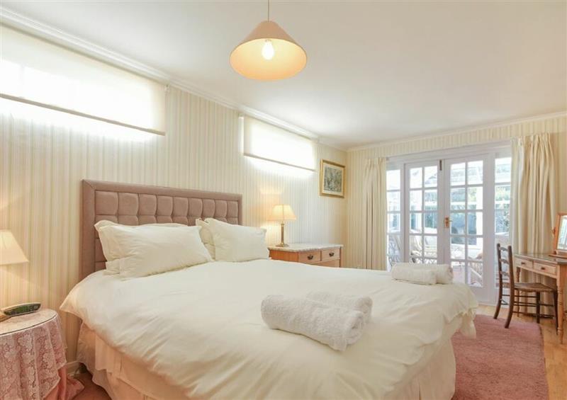 One of the 2 bedrooms at Wellfield Lodge, Alnmouth