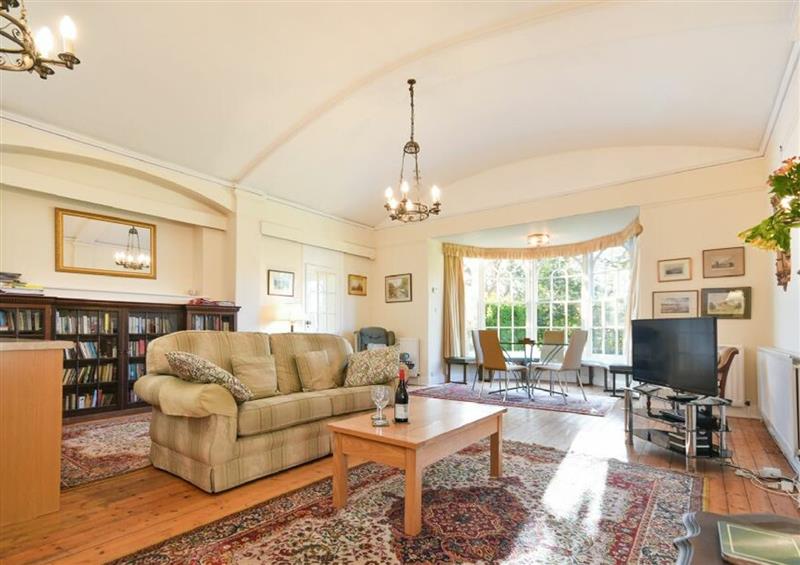 Relax in the living area at Wellfield Lodge, Alnmouth