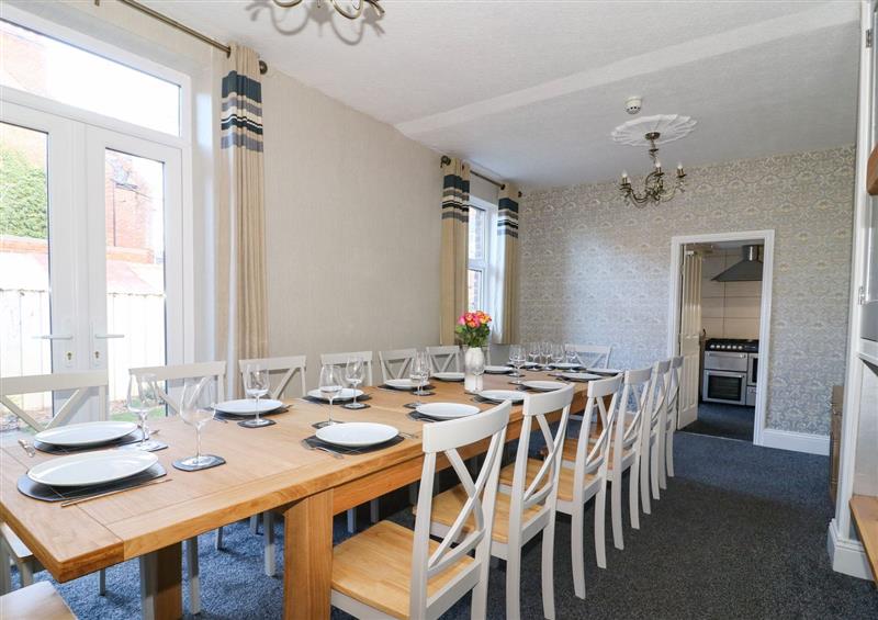 Dining room at Wellington House, Bridlington