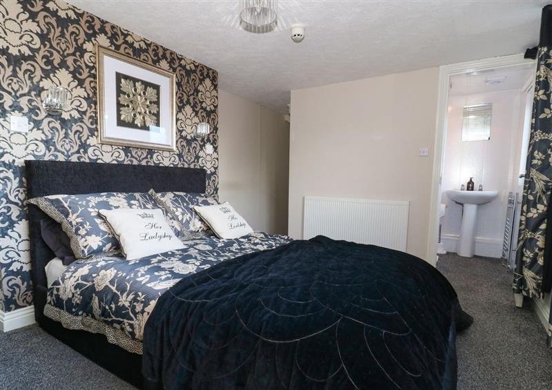 One of the 8 bedrooms at Wellington House, Bridlington