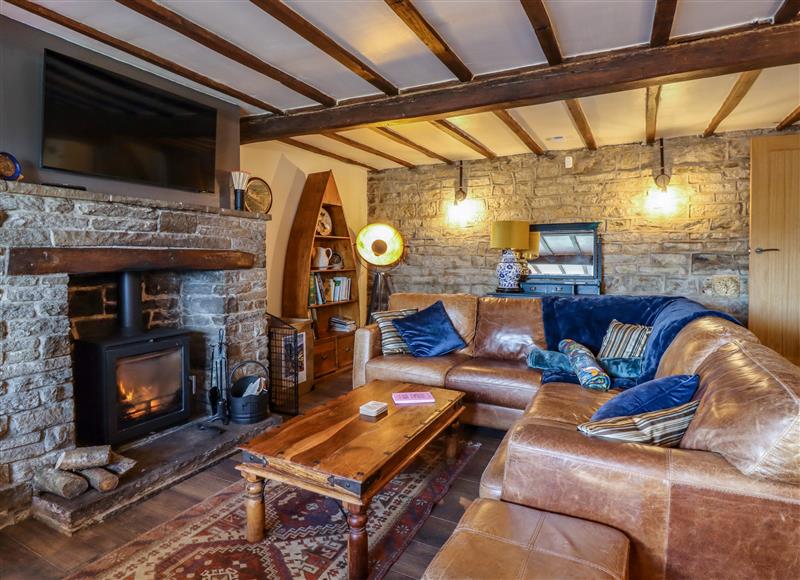 Enjoy the living room at Wells Cottage, Holmfirth