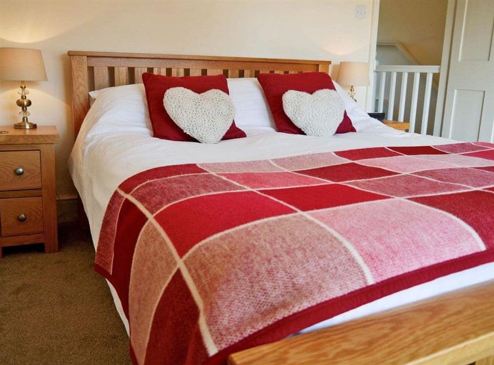Comfortable double bedroom at Wells Cottage in Hook Norton, near Chipping Norton, Oxfordshire