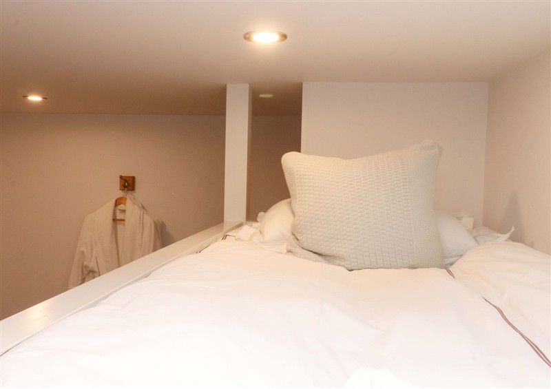 This is a bedroom at Welly Bob Cottage, Airton