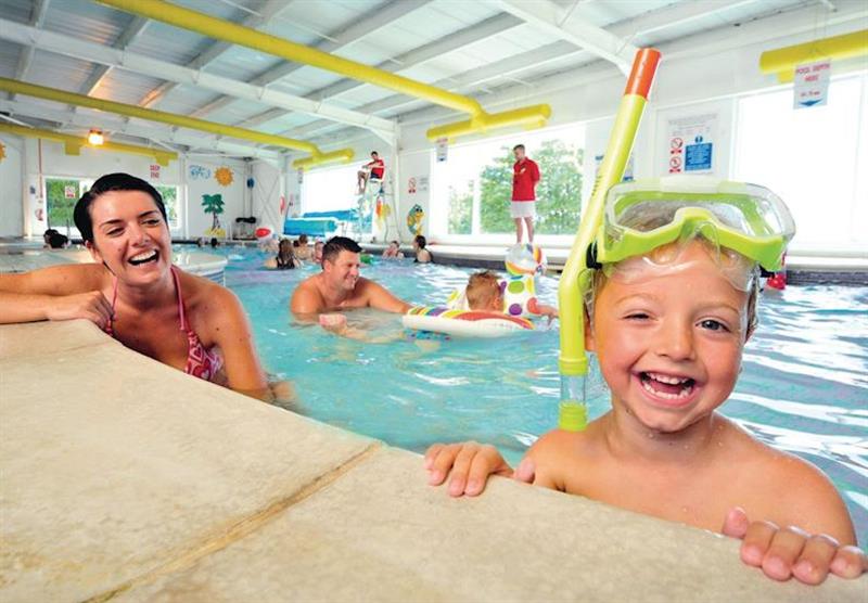 Indoor heated swimming pool at Wemyss Bay in Renfrewshire, Western Scotland, South West Scotland