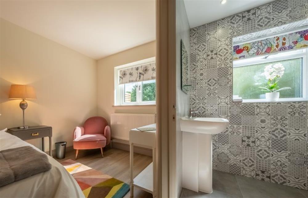 Bedroom four to en suite shower room at Wensum Retreat, South Raynham near Fakenham