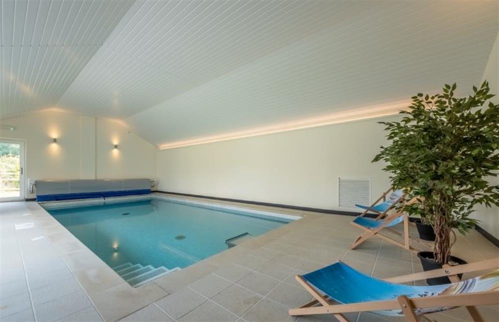 Pool room with heated indoor swimming pool. (photo 2) at Wensum Retreat, South Raynham near Fakenham