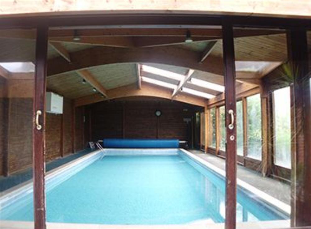 Swimming pool at Wensum View Cottage in Great Ryburgh, near Fakenham, Norfolk