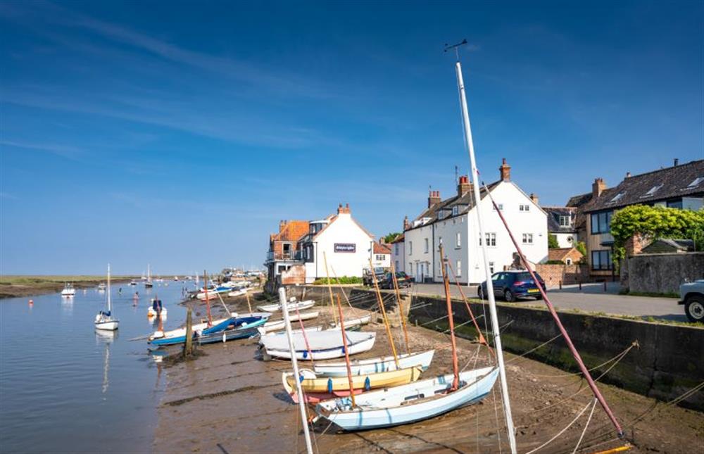 East Quay at high tide at Wentworth Retreat, Wells-next-the-Sea