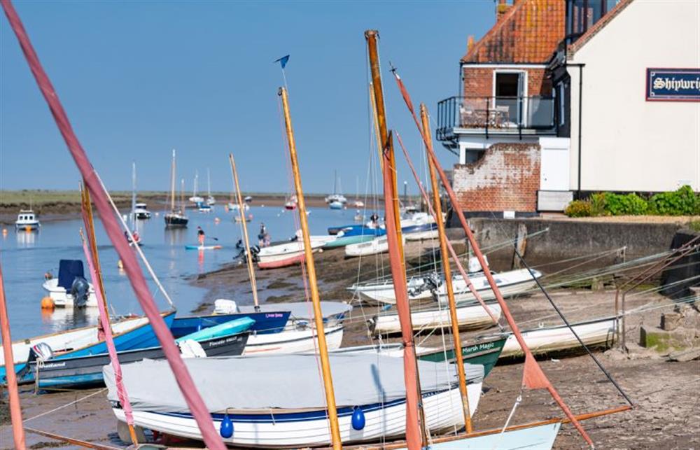 East Quay boats at Wentworth Retreat, Wells-next-the-Sea