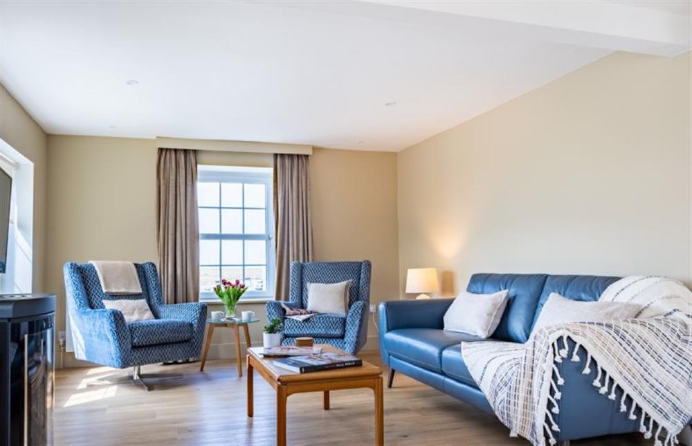 First floor: Sitting room at Wentworth Retreat, Wells-next-the-Sea