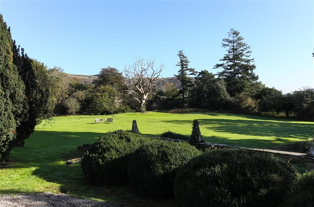 Explore the incredible 15 acre grounds at Wern Manor, Porthmadog