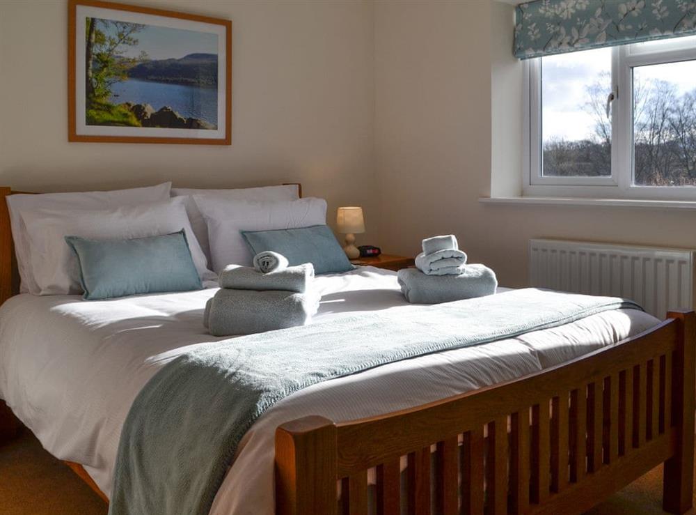 Double bedroom at Werynfed in Trallong, near Brecon, Powys