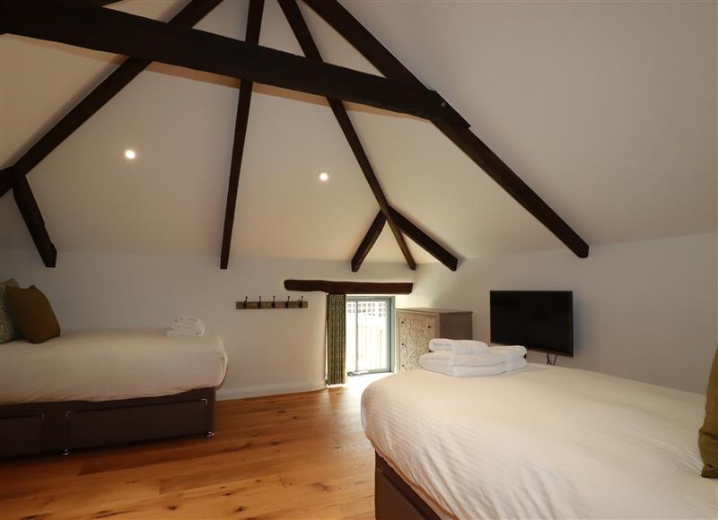 One of the 3 bedrooms at Wesley Barn, Cubert