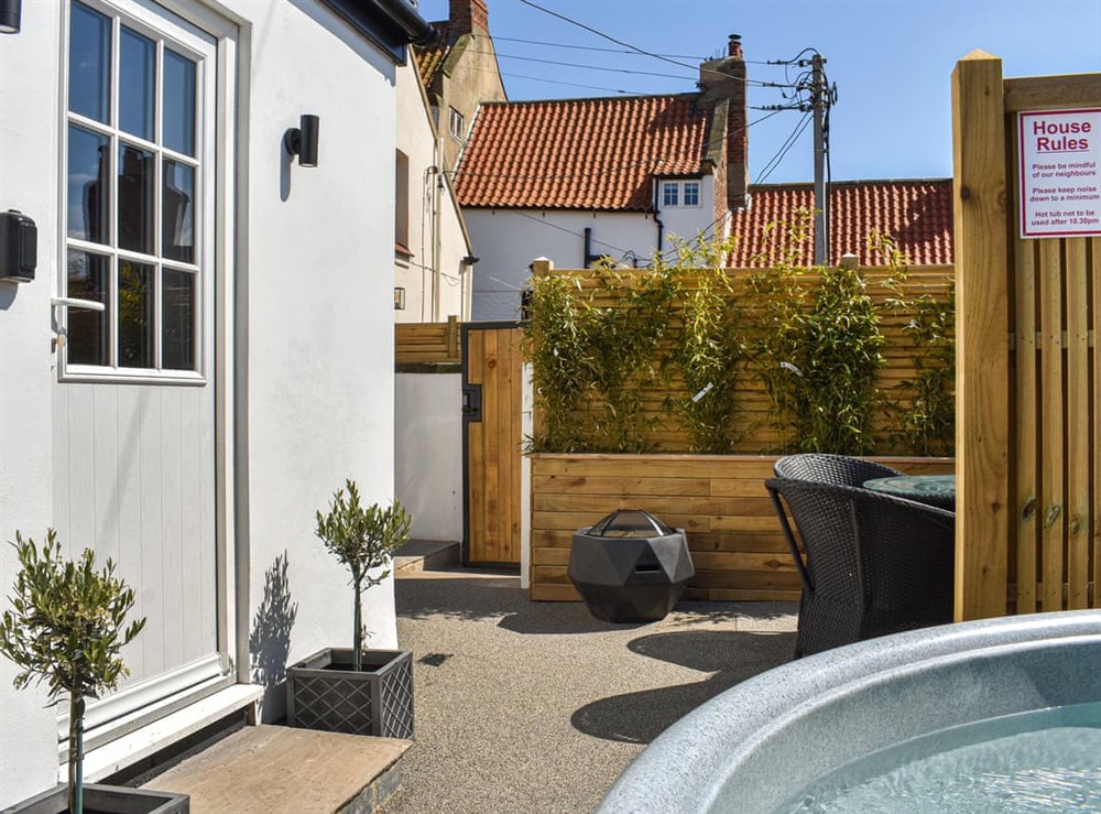 Hot tub at Wesley Chapel in Whitby, North Yorkshire