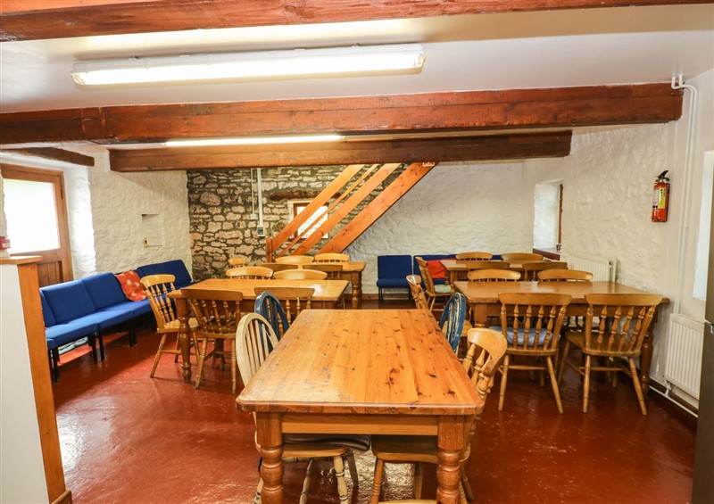 Dining room at West Barn Bunkhouse, Reeth