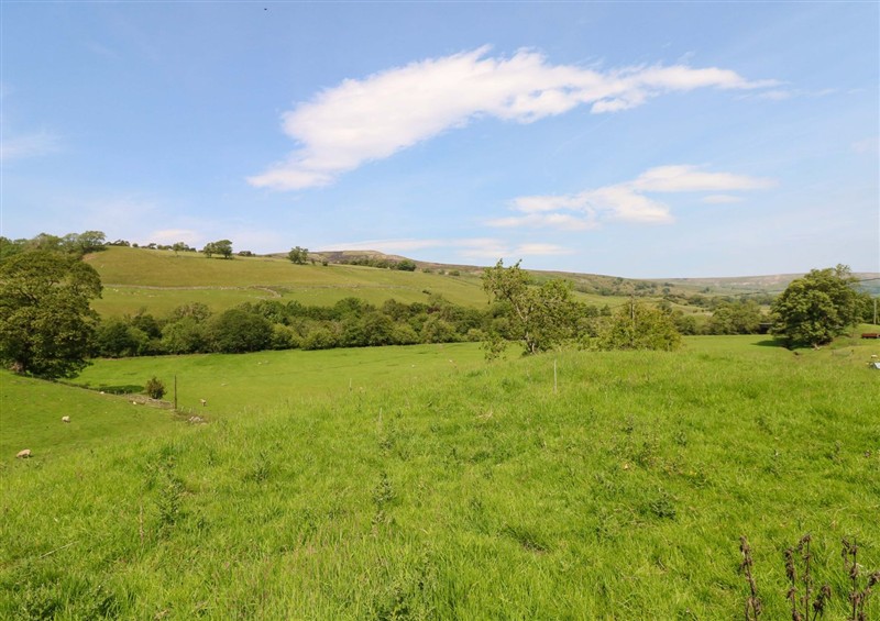 The garden at West Barn Bunkhouse, Reeth