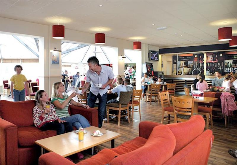 Quayside Cafe with Costa Coffee at West Bay in Bridport, Dorset