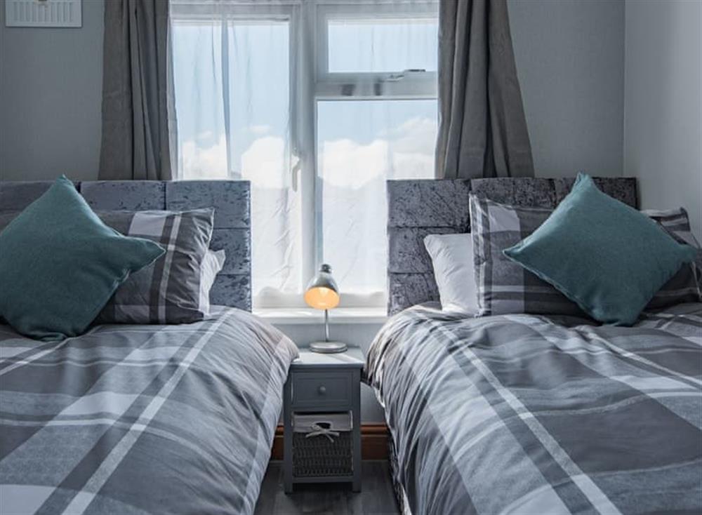 Twin bedroom at West Beach House in Whitstable, England