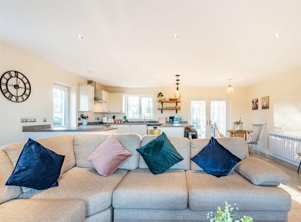 Open plan living space at West Burnside in Tayinloan, Argyll and Bute, Scotland