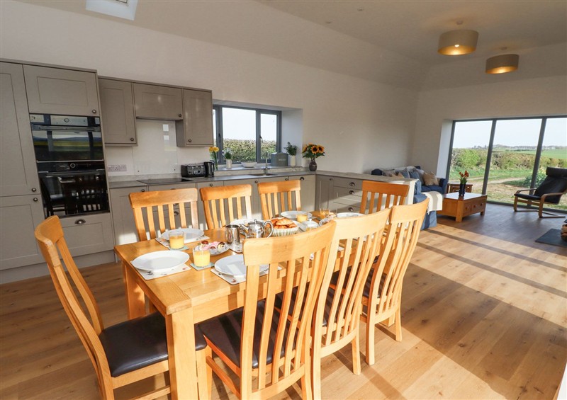 Dining room at West Burton Hemmel, Bamburgh