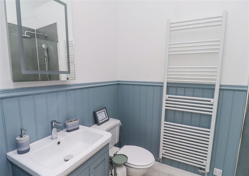 This is the bathroom at West Burton Hemmel, Bamburgh