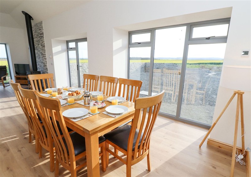 This is the dining room at West Burton Hemmel, Bamburgh