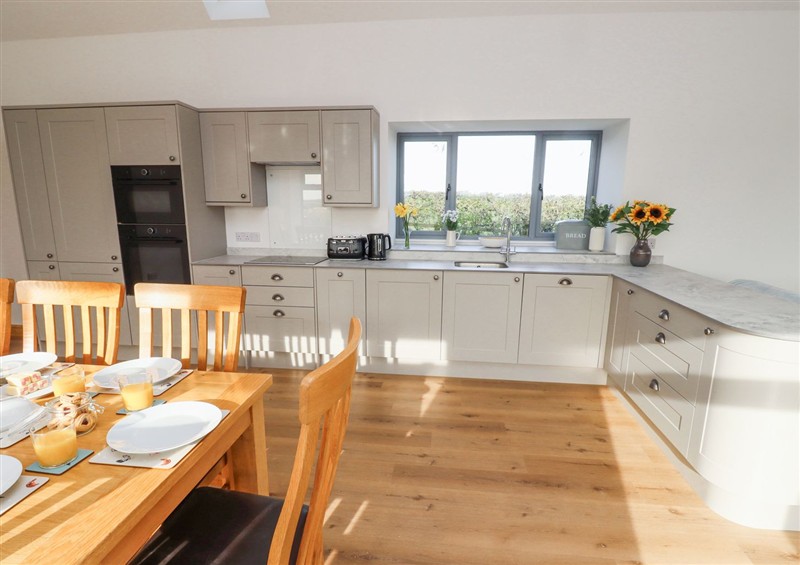 This is the kitchen at West Burton Hemmel, Bamburgh