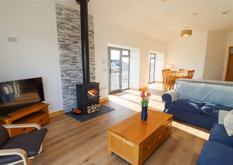 This is the living room at West Burton Hemmel, Bamburgh