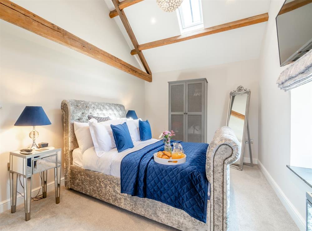 Double bedroom at West Calf Barn in Oughtershaw, near Buckden, North Yorkshire