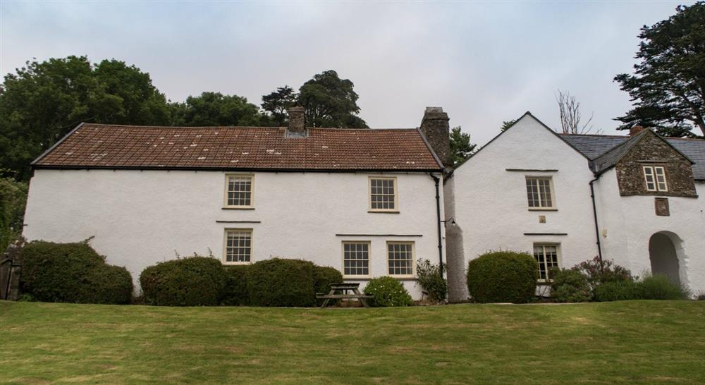 The Exterior of West Challacombe Manor, Combe Martin, Devon at West Challacombe Manor in West Exmoor, Devon