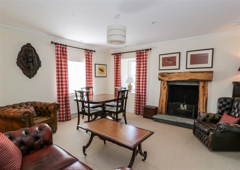 The living area at West Cottage, Fordie near Comrie