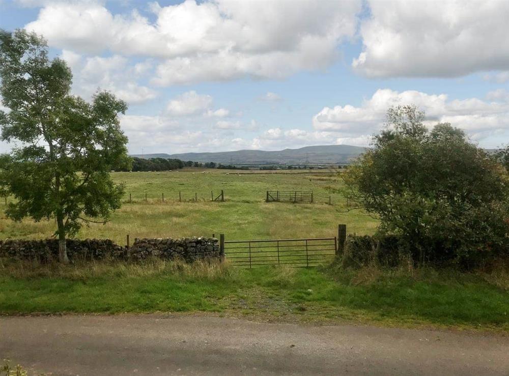 View at West Cottage Todrig Farm in Greenlaw, near Duns, Berwickshire