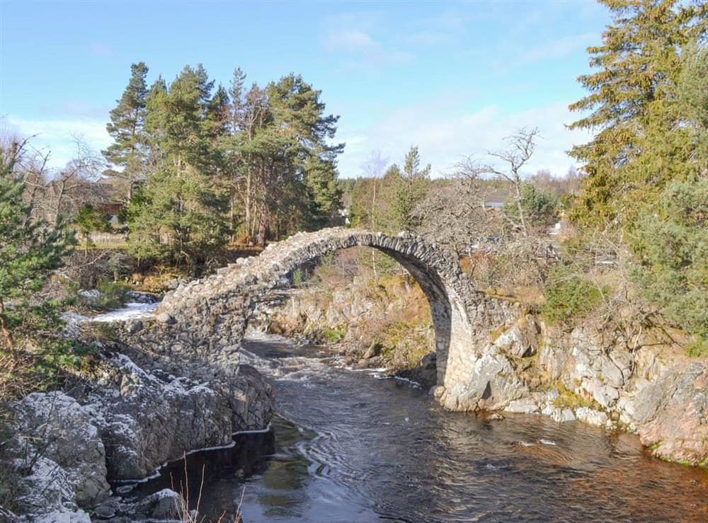 A local scenic spot at West End Cottage in Carrbridge, near Aviemore, Highlands, Inverness-Shire