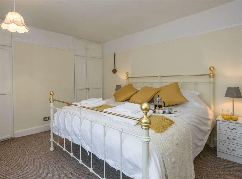 Comfortable double bedroom at West End Cottage in Sheringham, Norfolk