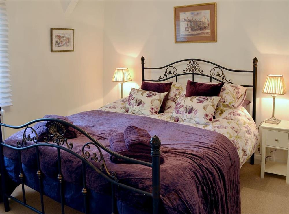 Charming double bedroom at West End Cottage in Whittingham, near Alnwick, Northumberland