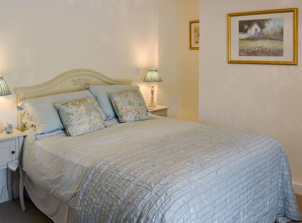 Comfortable double bedroom at West End Cottage in Whittingham, near Alnwick, Northumberland