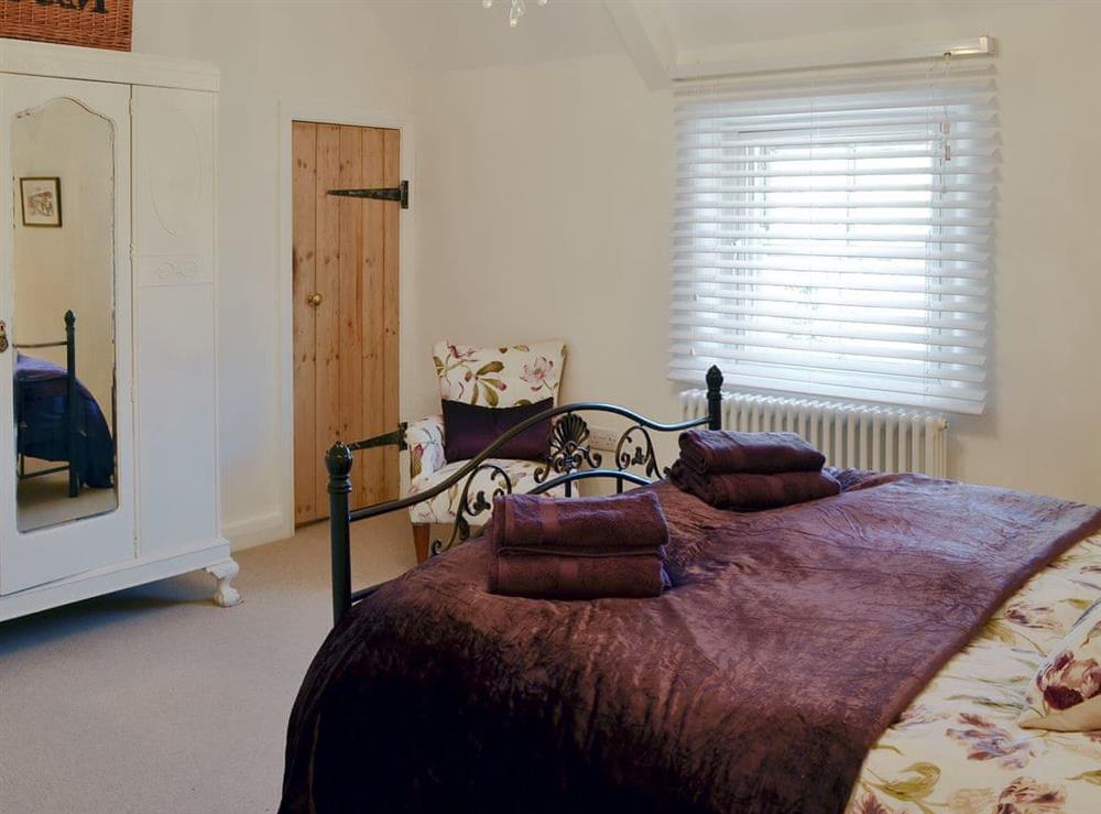 Well presented double bedroom at West End Cottage in Whittingham, near Alnwick, Northumberland