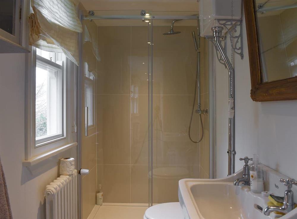 Shower room at West End Farm in Heathfield, East Sussex