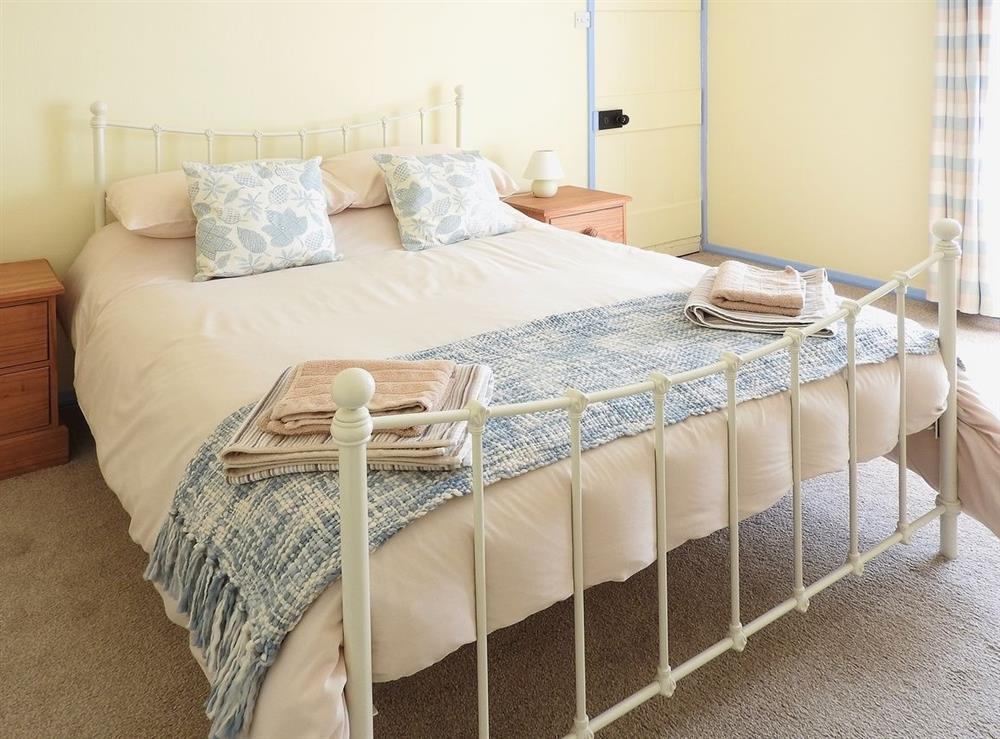 Double bedroom at West End Farmhouse in Ulrome, near Bridlington, North Humberside