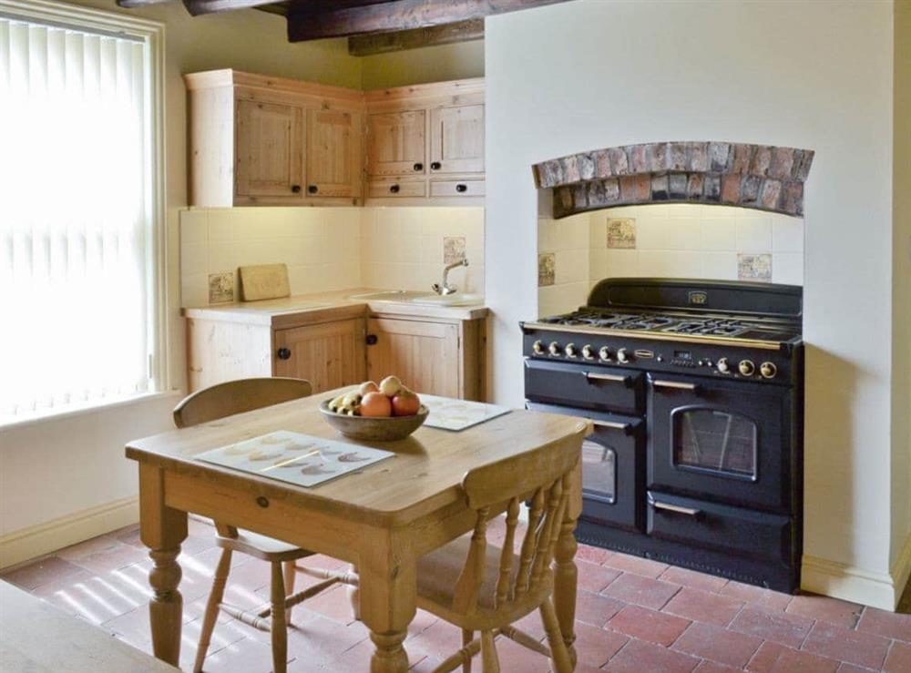 Kitchen/diner at West End Farmhouse in Ulrome, near Bridlington, North Humberside