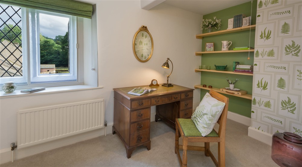 The study at West Gate Lodge in Ripon, North Yorkshire