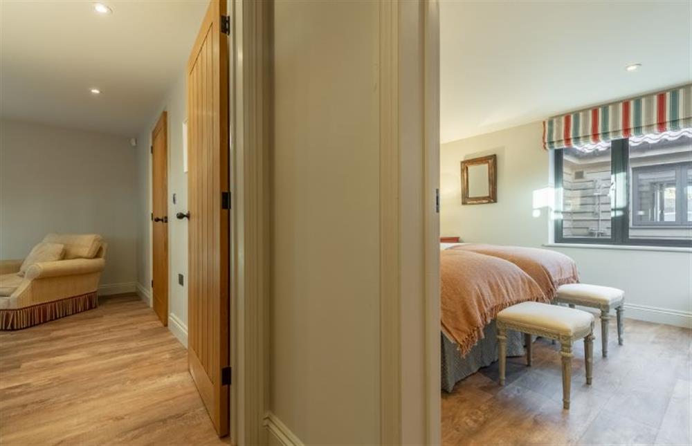 Ground floor: The hallway and bedroom three at West Heath, Brancaster Staithe near Kings Lynn