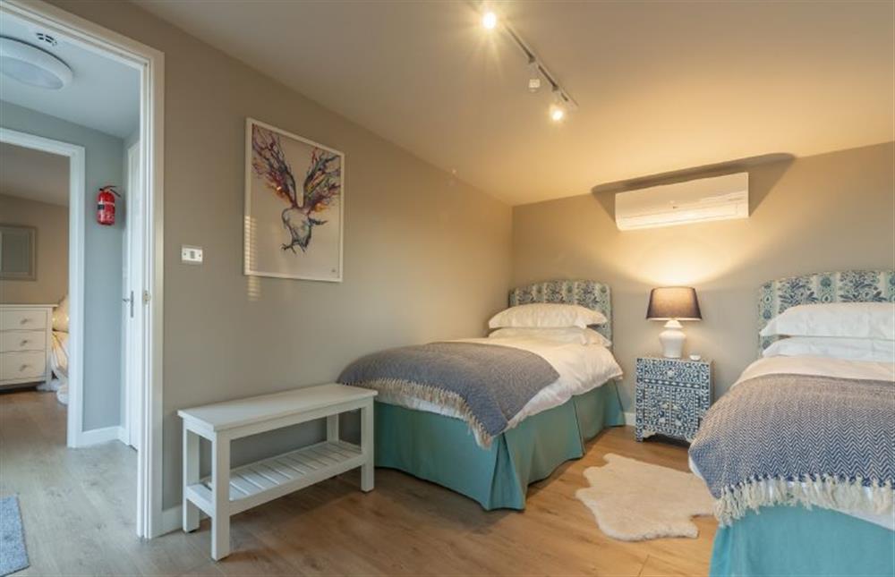 The Pod: Bedroom three has twin beds (photo 2) at West Heath, Brancaster Staithe near Kings Lynn