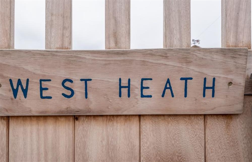 West Heath: Entrance