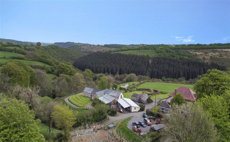 The setting of West Hollowcombe Farm Cottages - full site at West Hollowcombe Farm Cottages - full site, Dulverton