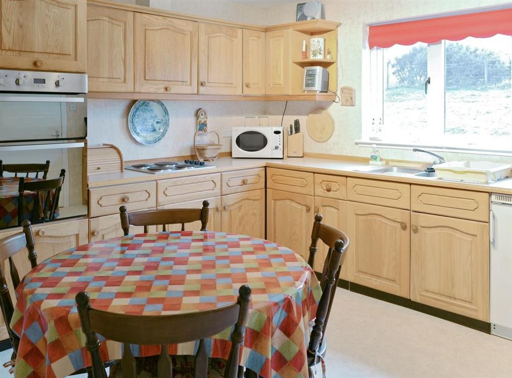Kitchen/diner at West Home in Torridon, Ross-Shire
