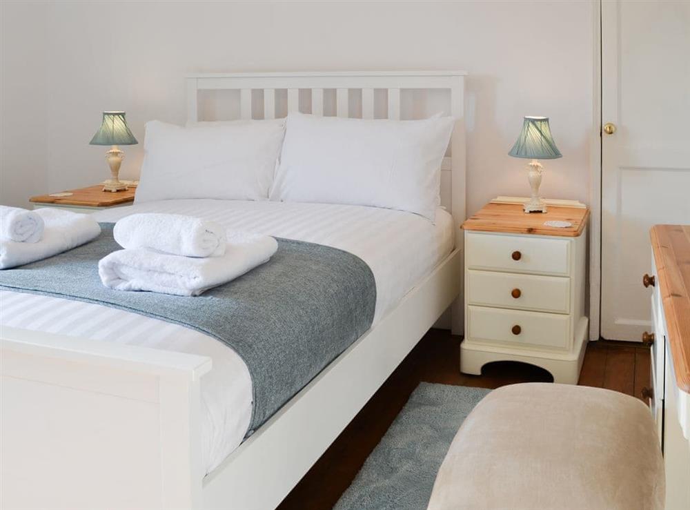 Delightful contemporary bedroom at West House Farm in Muston, near Filey, North Yorkshire