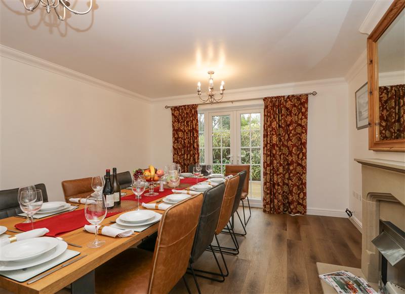 The dining room at West Lakes Retreat, St Bees