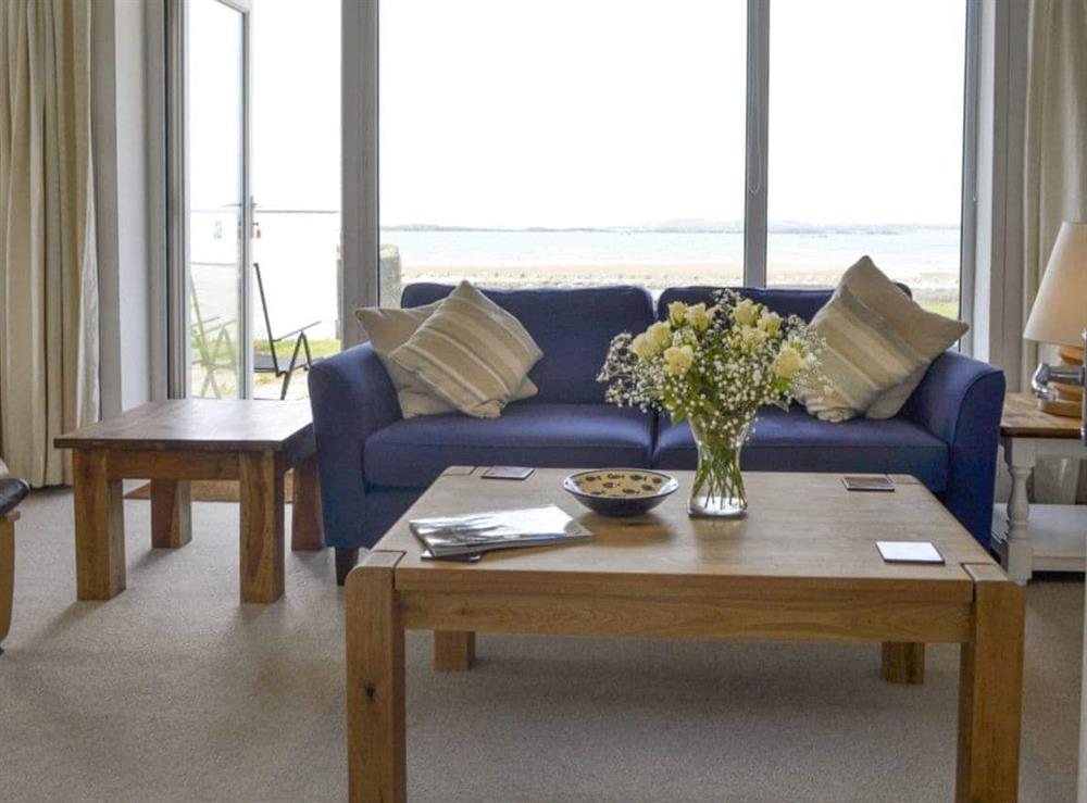 Light and airy living room at West Lawn in Rhosneigr, Anglesey., Gwynedd